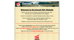 Desktop Screenshot of dorset.hoc.org.uk