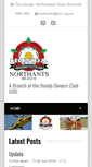 Mobile Screenshot of northants.hoc.org.uk