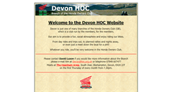 Desktop Screenshot of devon.hoc.org.uk